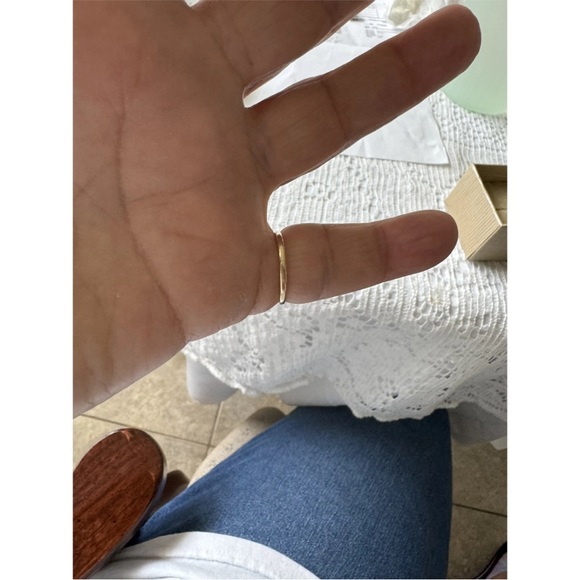 14Kgold rose de France amethyst & red pave rubies - Picture 5 of 7